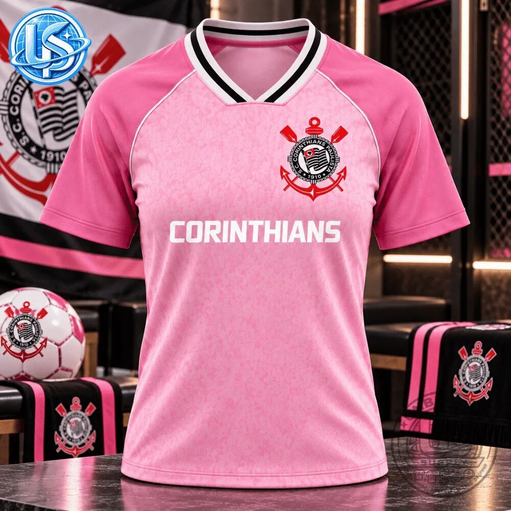 Corinthians Outubro Rosa Special Edition Jersey Shirt 2026 12 Corinthians Outubro Rosa Special Edition Jersey Shirt 2026
