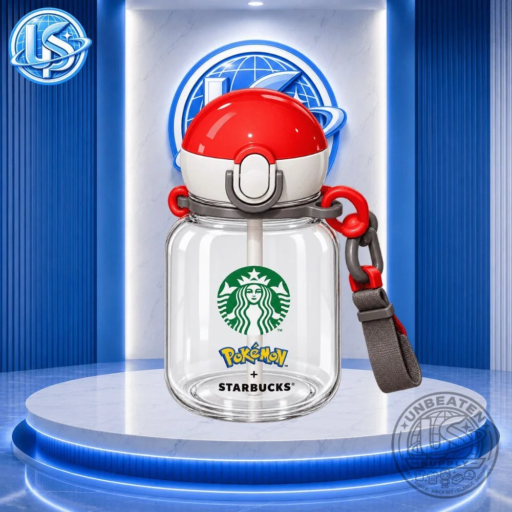 "Explore 2026: Pokémon, One Piece, Zelda Advent Calendars & Tumblers" 1 Pokemon x STARBUCKS Strap Equipped Straw Tumbler Coffee Adventure 2026