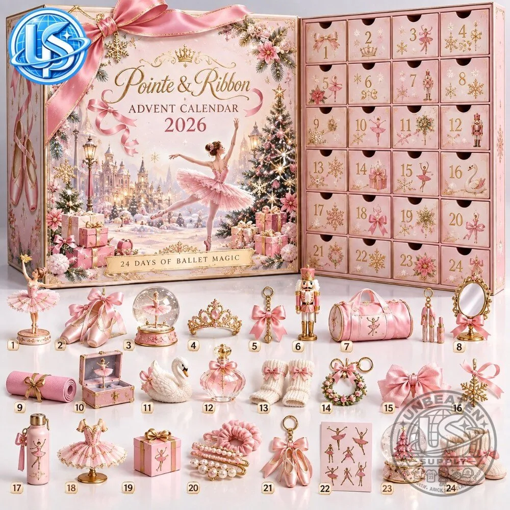 Pointe & Ribbon Advent Calendar 2026 24 Days Ballet Magic
