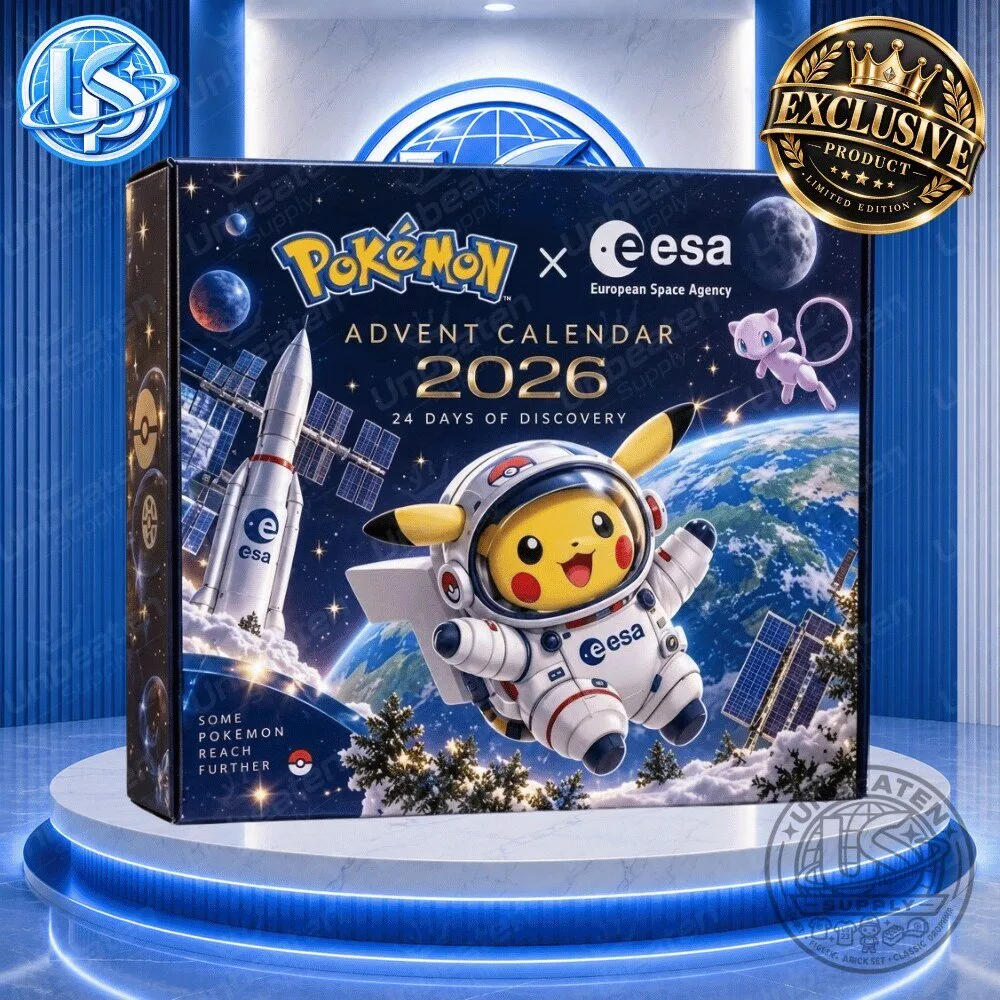Pokémon x ESA (European Space Agency) Advent Calendar 2026 Special Edition 7 Pokémon x ESA (European Space Agency) Advent Calendar 2026 Special Edition