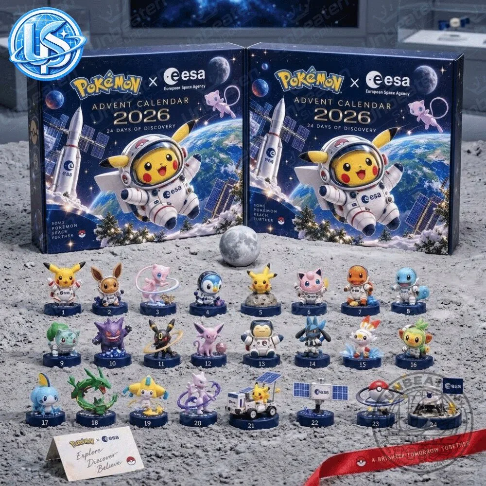 Pokémon x ESA (European Space Agency) Advent Calendar 2026 Special Edition 9 Pokémon x ESA (European Space Agency) Advent Calendar 2026 Special Edition