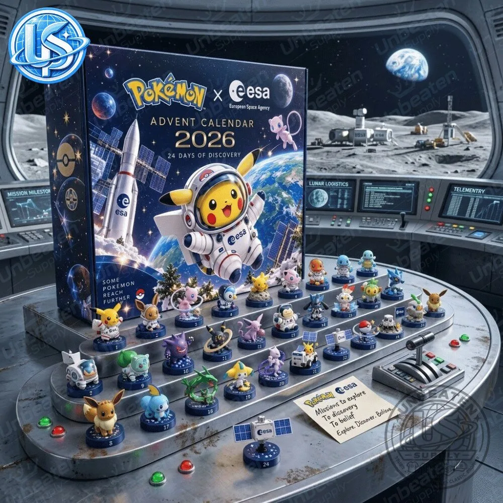 Pokémon x ESA (European Space Agency) Advent Calendar 2026 Special Edition 10 Pokémon x ESA (European Space Agency) Advent Calendar 2026 Special Edition