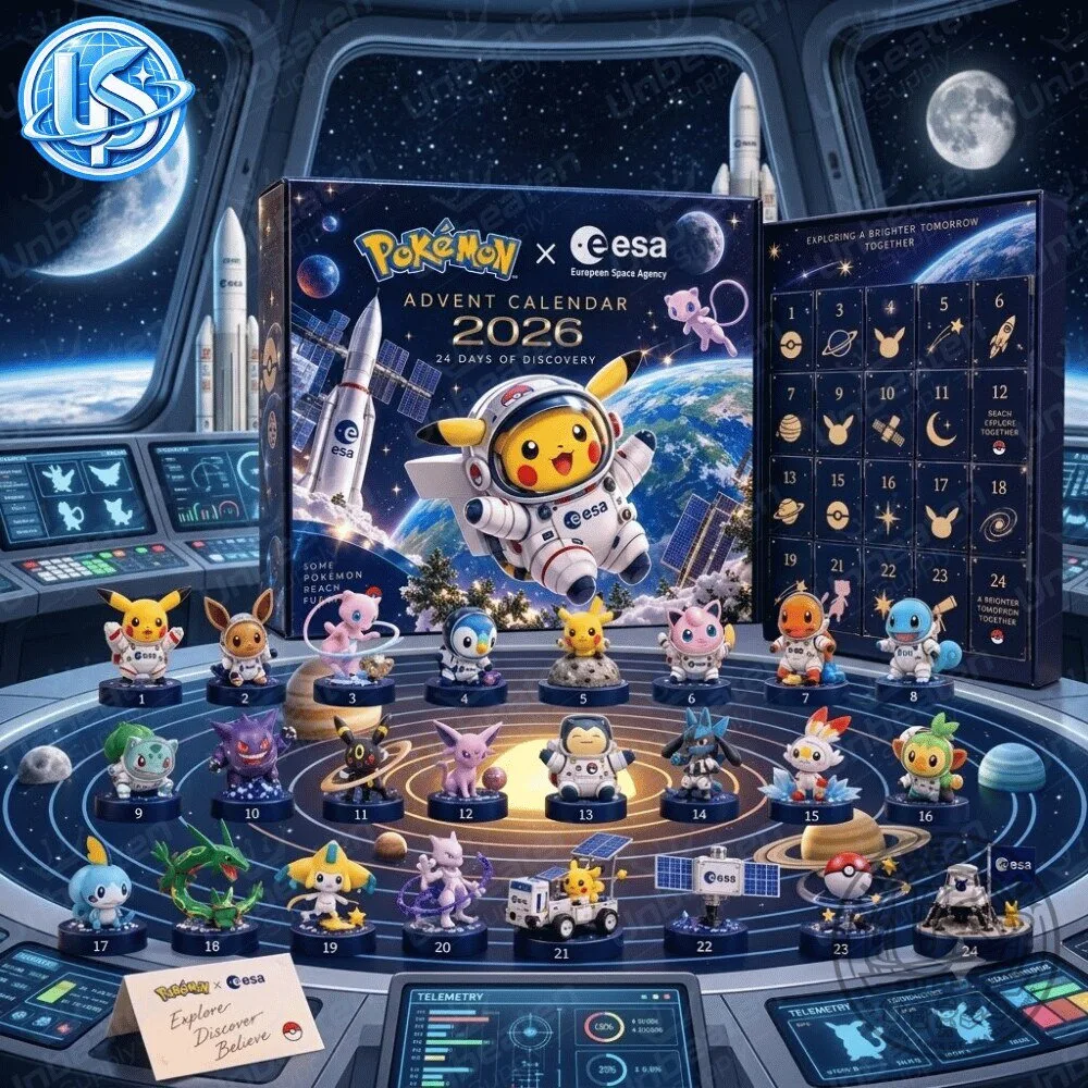 Pokémon x ESA (European Space Agency) Advent Calendar 2026 Special Edition 12 Pokémon x ESA (European Space Agency) Advent Calendar 2026 Special Edition