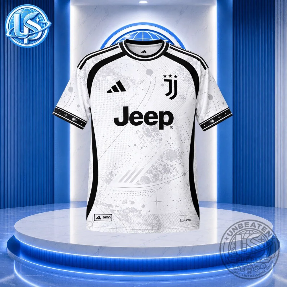 JUVENTUS × ADIDAS x NASA Third Jersey Shirt Special Edition 2026 7 JUVENTUS × ADIDAS x NASA Third Jersey Shirt Special Edition 2026