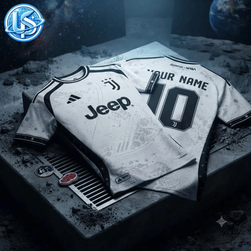 JUVENTUS × ADIDAS x NASA Third Jersey Shirt Special Edition 2026 10 JUVENTUS × ADIDAS x NASA Third Jersey Shirt Special Edition 2026