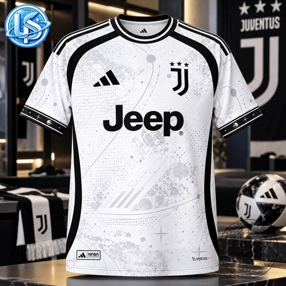 JUVENTUS × ADIDAS x NASA Third Jersey Shirt Special Edition 2026