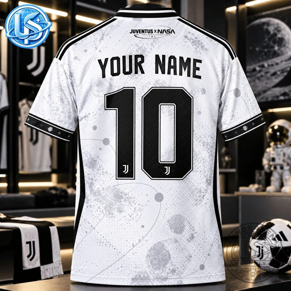 JUVENTUS × ADIDAS x NASA Third Jersey Shirt Special Edition 2026 13 JUVENTUS × ADIDAS x NASA Third Jersey Shirt Special Edition 2026