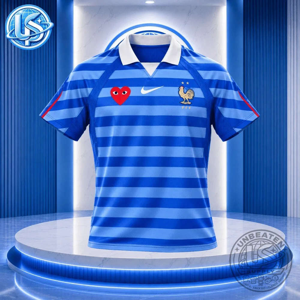 "2026 Limited Edition Gifts: Coffee, Gaming, Jerseys, and Fashion Highlights" 5 FFF x COMME DES GARCONS Special Edition Jersey Shirt 2026