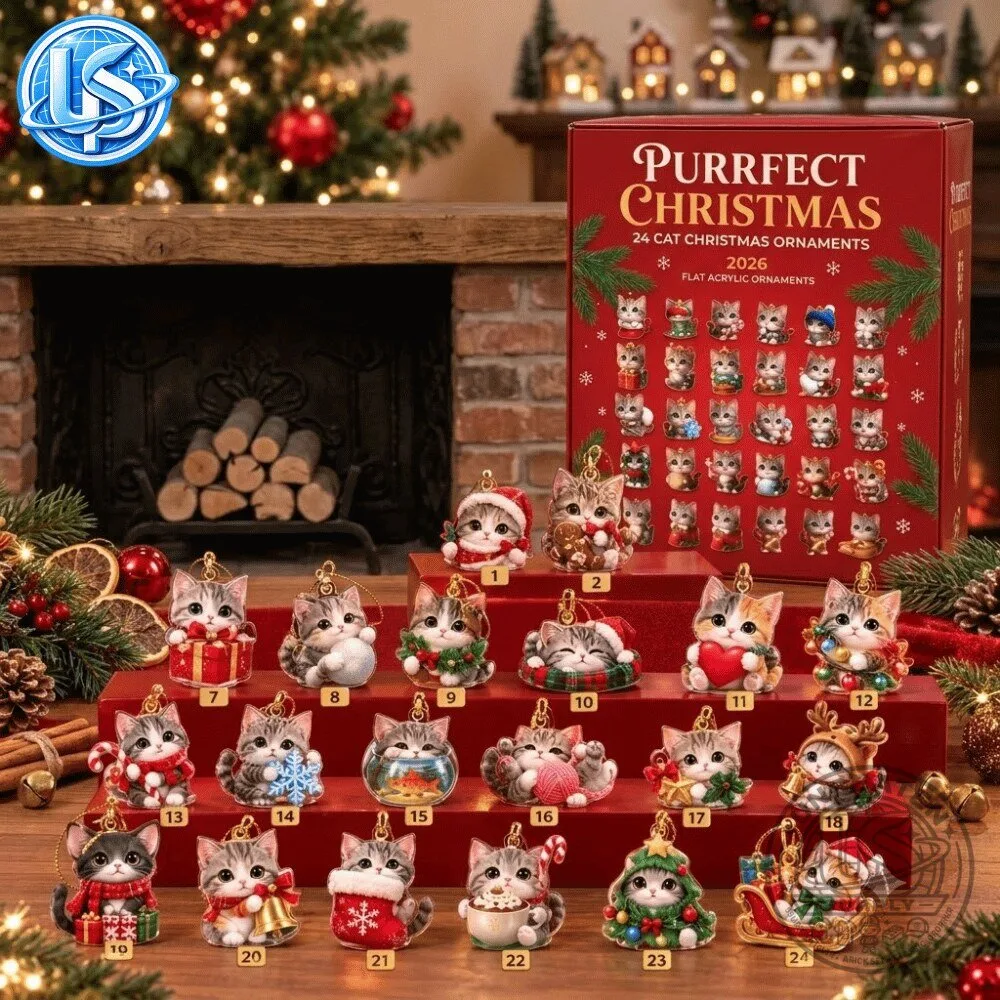 Purrfect Christmas 24 Cat Christmas Ornaments Advent Calendar 2026 13 Purrfect Christmas 24 Cat Christmas Ornaments Advent Calendar 2026