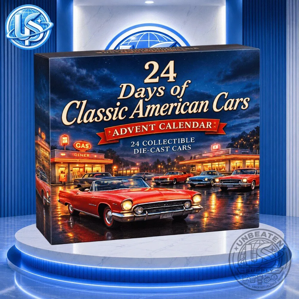 24 Days of Classic American Cars Advent Calendar 2026