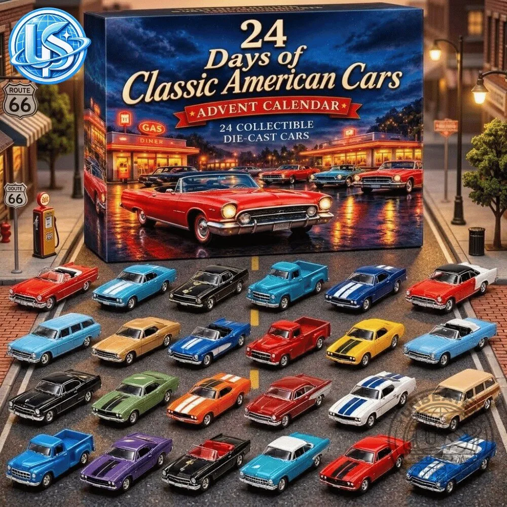24 Days of Classic American Cars Advent Calendar 2026 12 24 Days of Classic American Cars Advent Calendar 2026