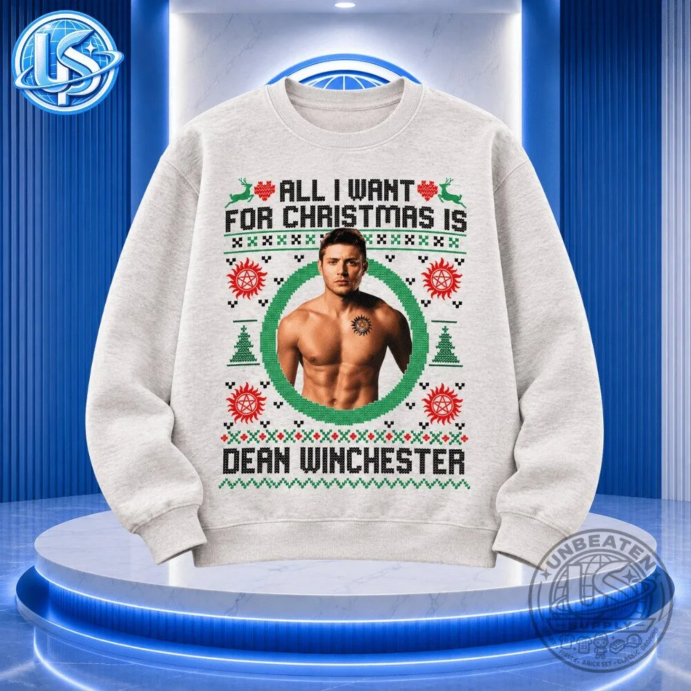 "Top 2026 Advent Calendars and Fun Pop Culture Holiday Gifts" 11 Supernatural All I Want For Christmas Is Dean Winchester Christmas Sweatshirt