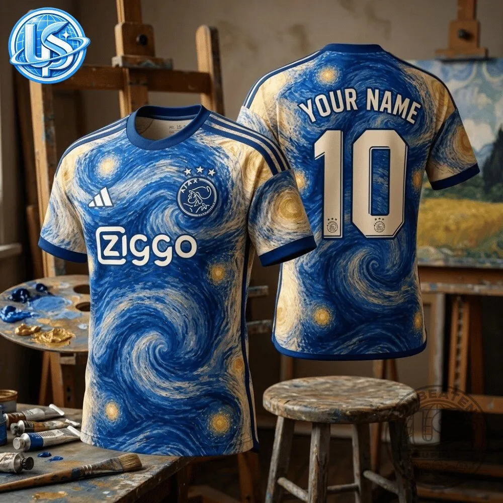 Ajax x Adidas Nacht Op Doek Special Third Jersey 2026 27 10 Ajax x Adidas Nacht Op Doek Special Third Jersey 2026 27