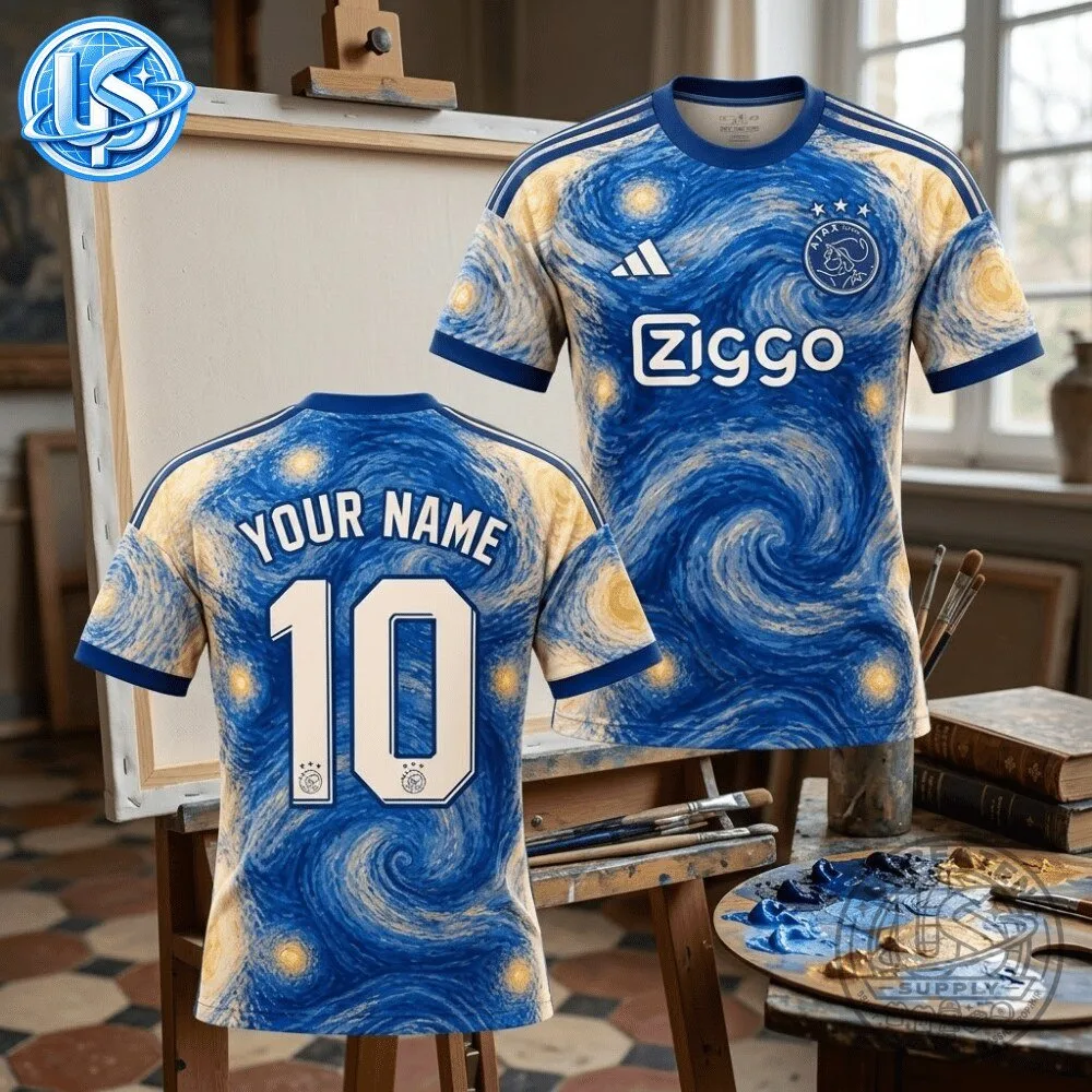 Ajax x Adidas Nacht Op Doek Special Third Jersey 2026 27 13 Ajax x Adidas Nacht Op Doek Special Third Jersey 2026 27