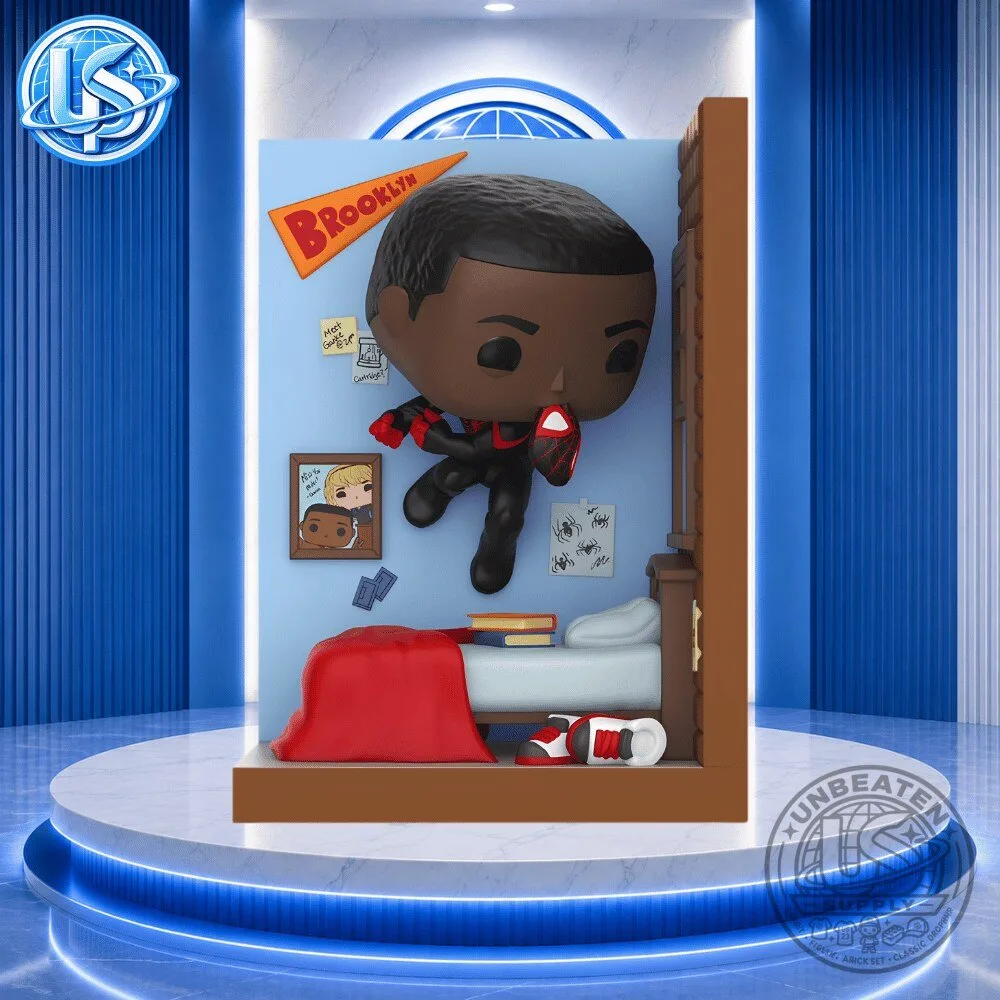 Funko Pop! Nooks: Miles Morales in Bedroom Spider-Man Figure
