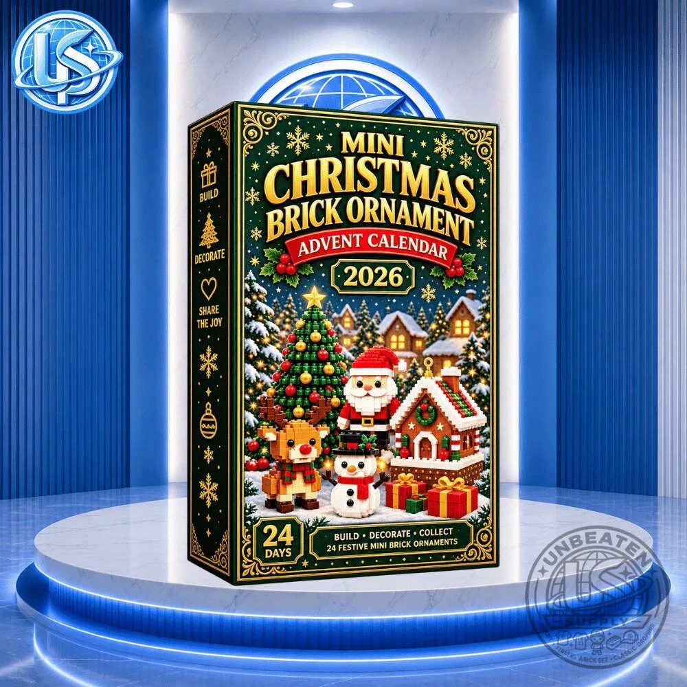 Mini Christmas Brick Ornament Advent Calendar 2026 7 Mini Christmas Brick Ornament Advent Calendar 2026