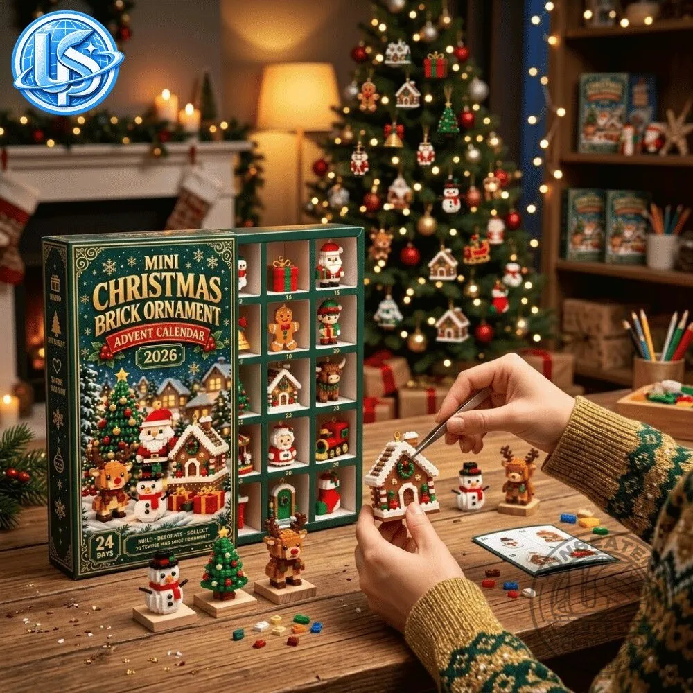 Mini Christmas Brick Ornament Advent Calendar 2026 8 Mini Christmas Brick Ornament Advent Calendar 2026