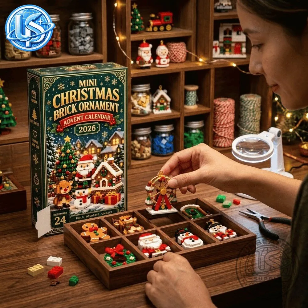 Mini Christmas Brick Ornament Advent Calendar 2026 9 Mini Christmas Brick Ornament Advent Calendar 2026