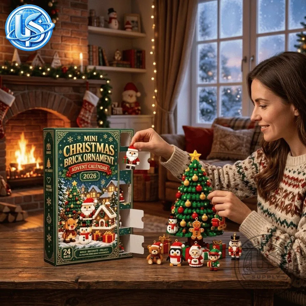 Mini Christmas Brick Ornament Advent Calendar 2026 10 Mini Christmas Brick Ornament Advent Calendar 2026