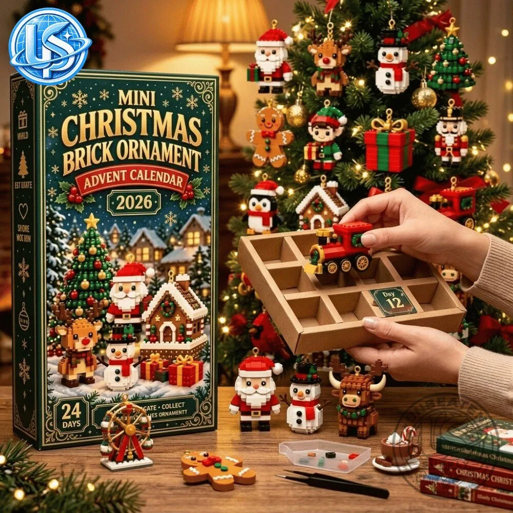 Mini Christmas Brick Ornament Advent Calendar 2026 11 Mini Christmas Brick Ornament Advent Calendar 2026