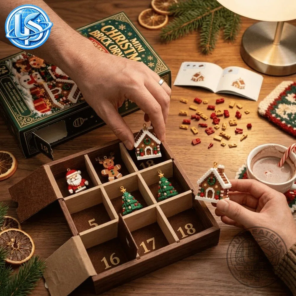 Mini Christmas Brick Ornament Advent Calendar 2026 13 Mini Christmas Brick Ornament Advent Calendar 2026