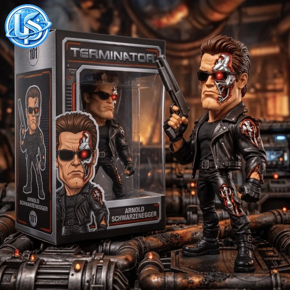 Funko Pop Terminator Genisys Arnold Schwarzenegger Figure 12 Funko Pop Terminator Genisys Arnold Schwarzenegger Figure