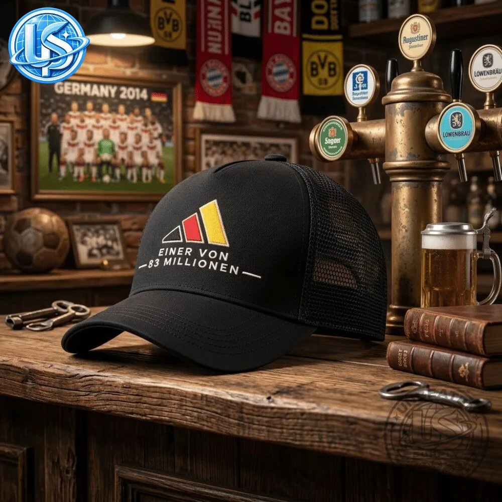 Jurgen Klopp Einer von 83 Millionen German Flag Adidas base Logo Hat Cap 2026 11 Jurgen Klopp Einer von 83 Millionen German Flag Adidas base Logo Hat Cap 2026