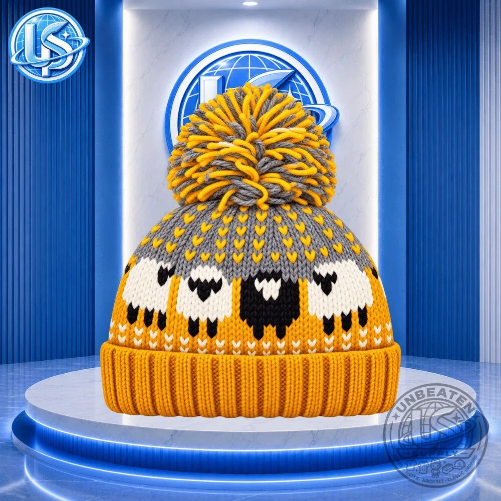 Bryan Resident Evil Sheep Pattern Knit Beanie Hat 2026 7 Bryan Resident Evil Sheep Pattern Knit Beanie Hat 2026