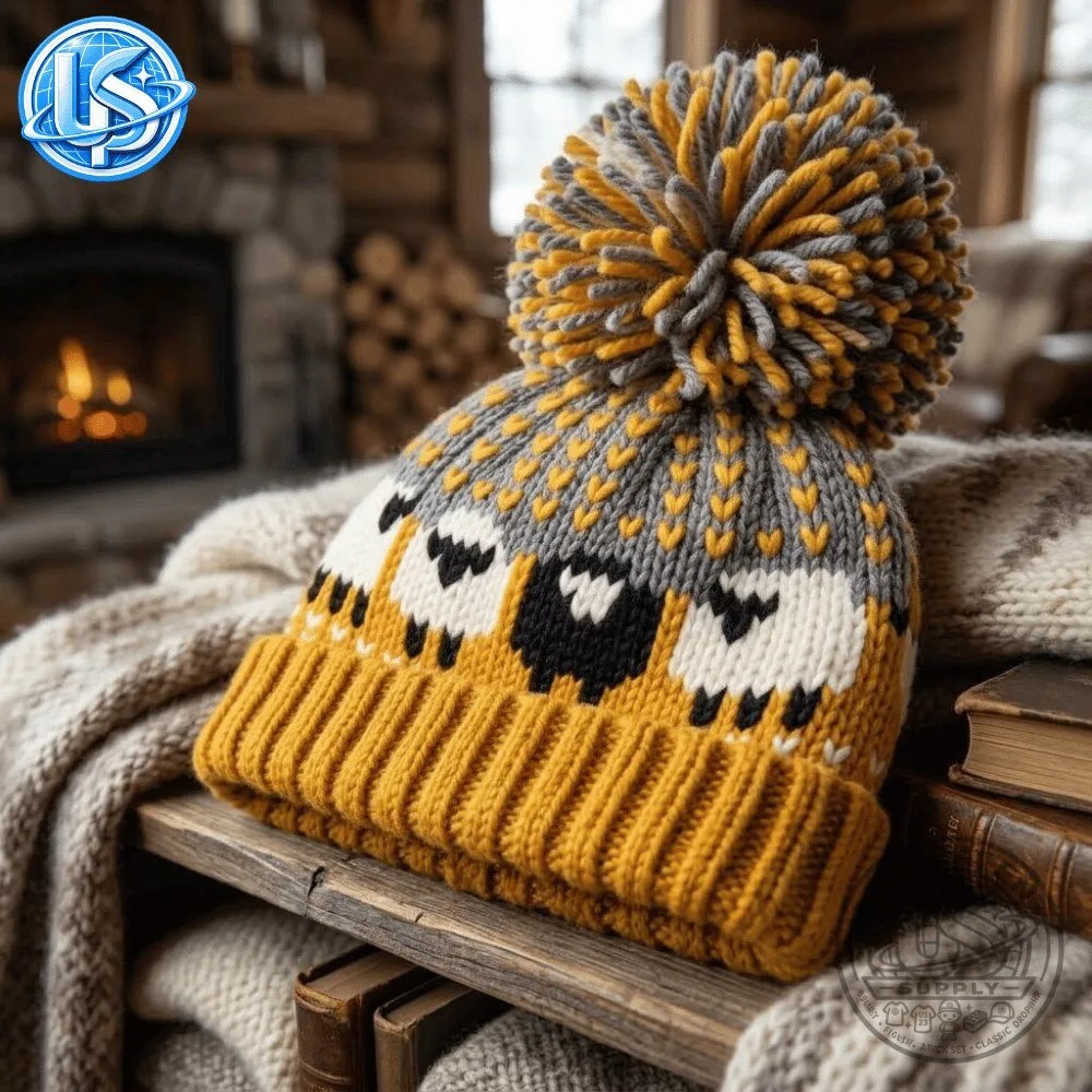 Bryan Resident Evil Sheep Pattern Knit Beanie Hat 2026 8 Bryan Resident Evil Sheep Pattern Knit Beanie Hat 2026
