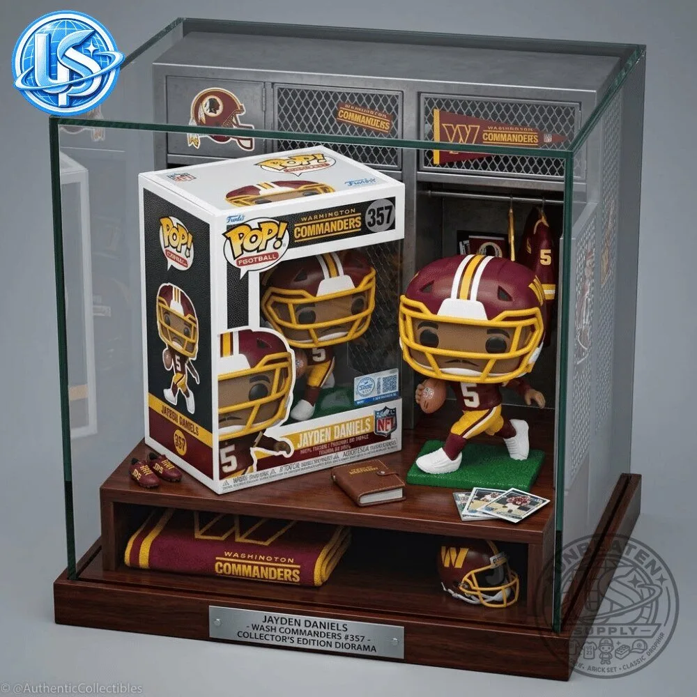 Funko Pop! NFL: Washington Commanders Jayden Daniels Figure 13 Funko Pop! NFL: Washington Commanders Jayden Daniels Figure