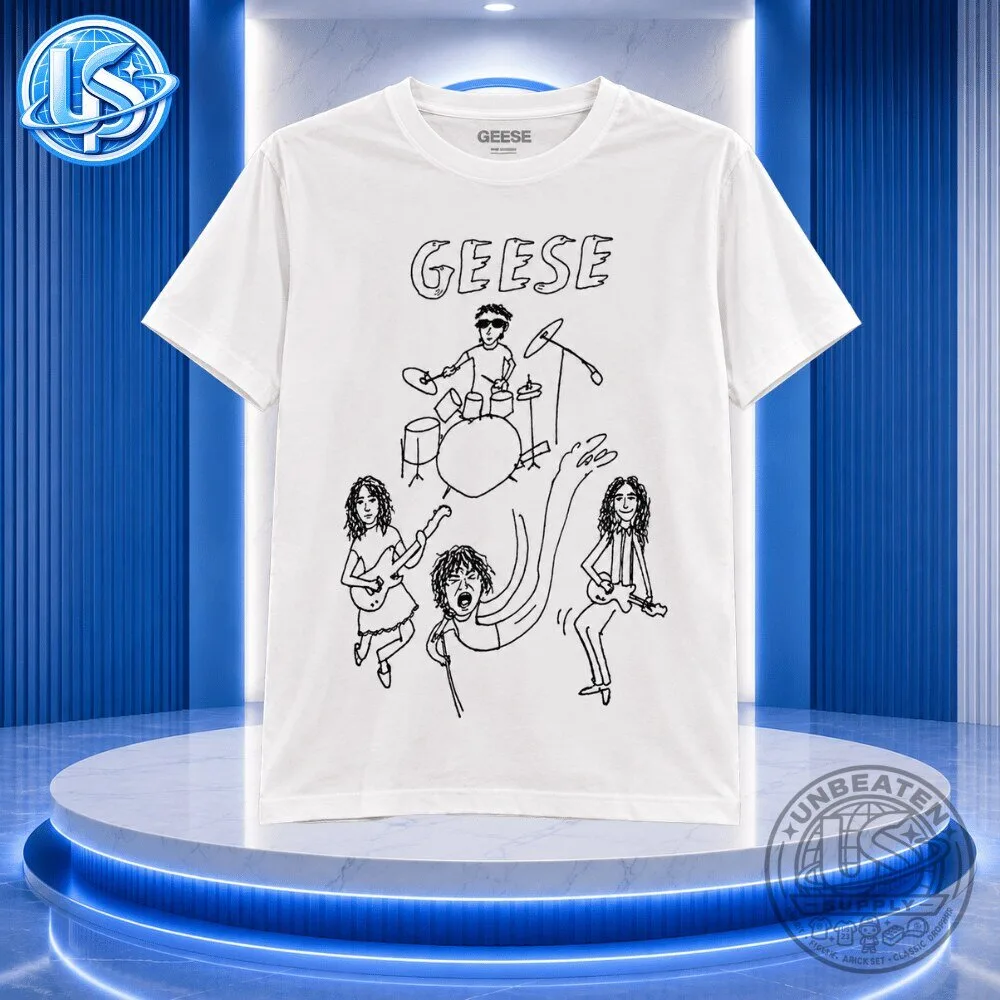GEESE Shirt Graham Coxon Drawing of Blur T Shirt