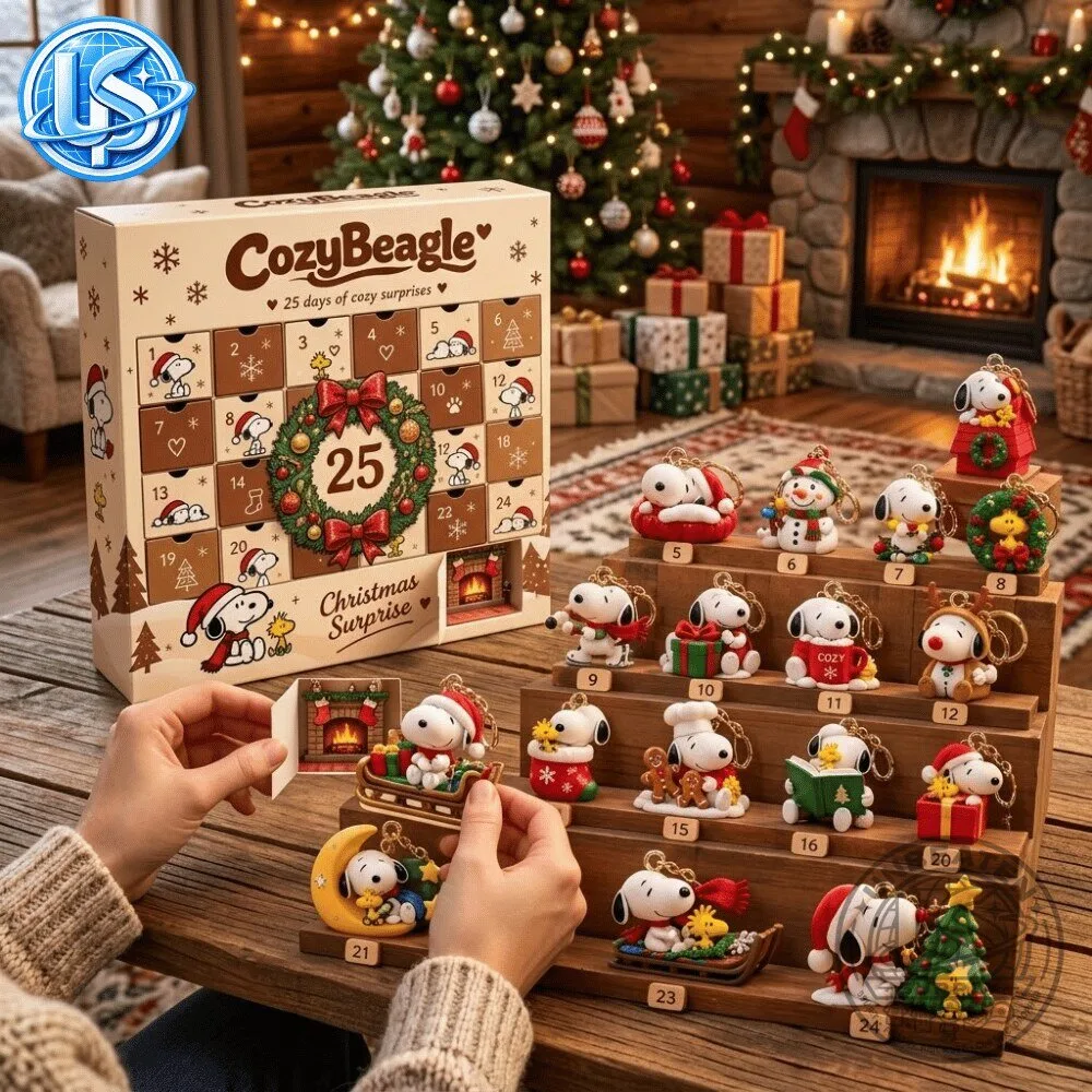 Snoopy Cozy Beagle Advent Calendar 2026 Small surprises Big Cozy Moments 12 Snoopy Cozy Beagle Advent Calendar 2026 Small surprises Big Cozy Moments