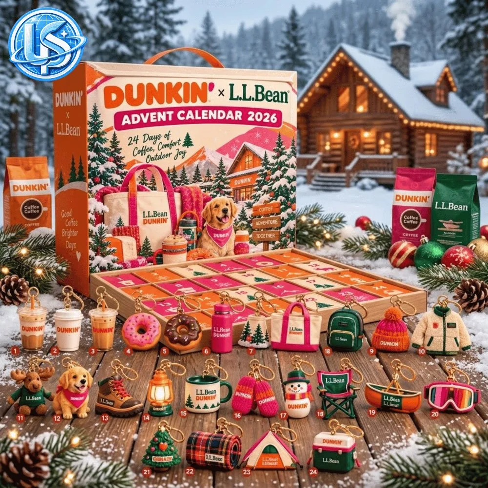 Dunkin' x L.L.Bean Advent Calendar 2026 10 Dunkin' x L.L.Bean Advent Calendar 2026