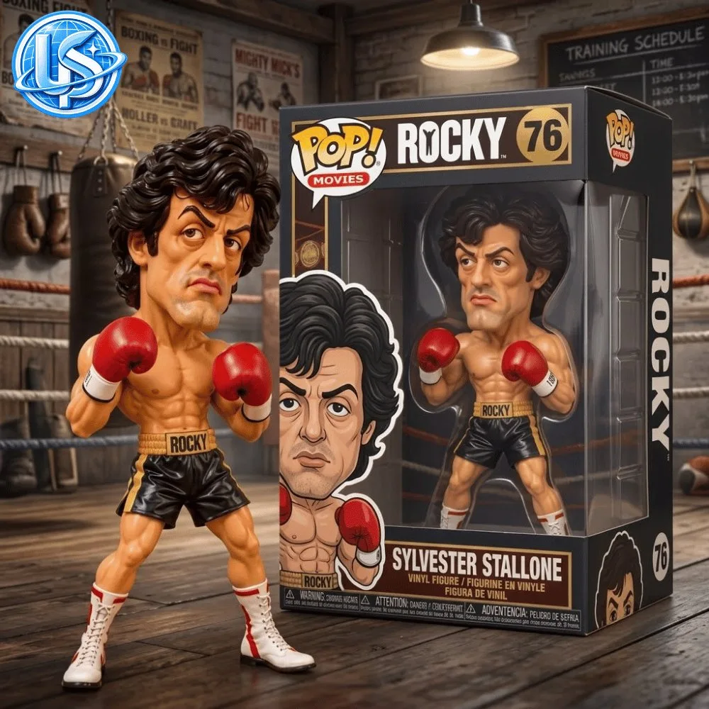 Funko Pop! Rocky Balboa Sylvester Stallone Figure 8 Funko Pop! Rocky Balboa Sylvester Stallone Figure