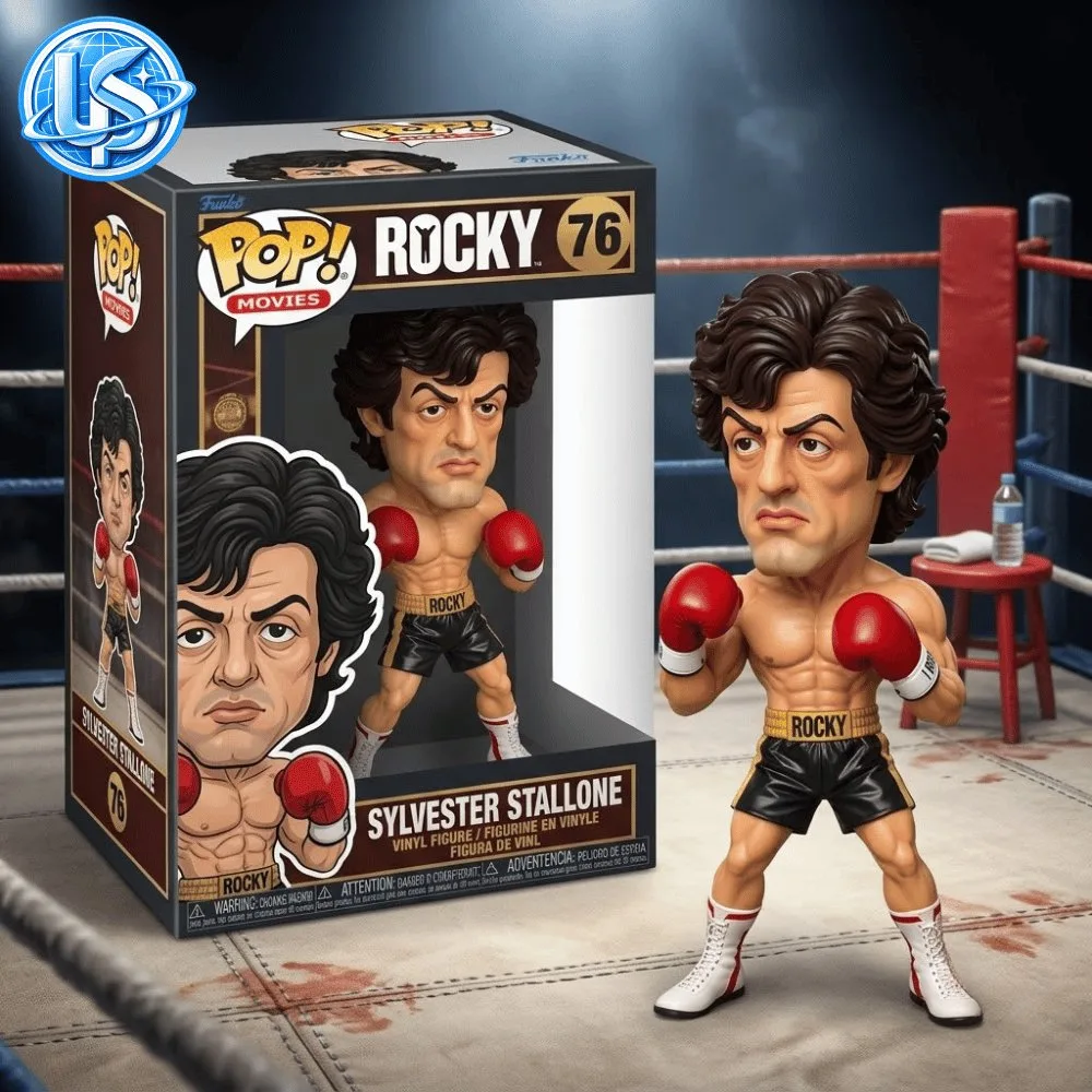 Funko Pop! Rocky Balboa Sylvester Stallone Figure 9 Funko Pop! Rocky Balboa Sylvester Stallone Figure