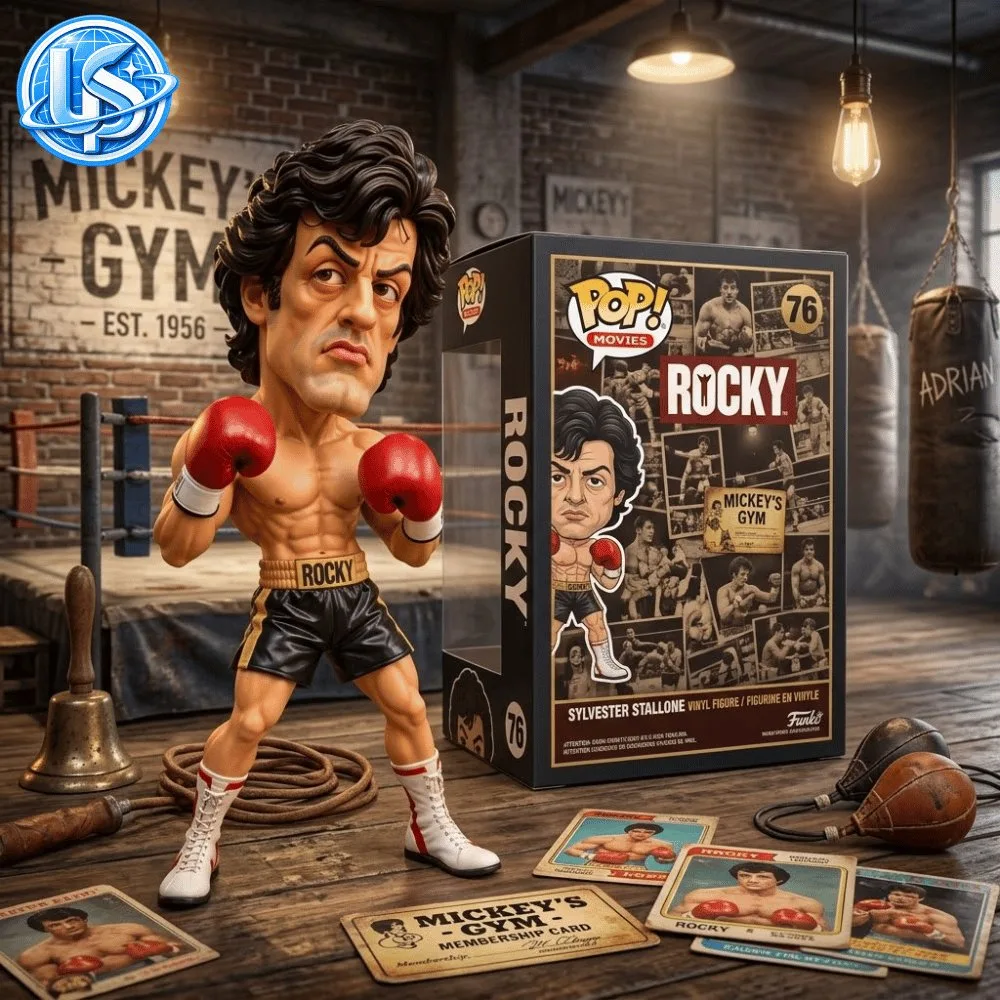 Funko Pop! Rocky Balboa Sylvester Stallone Figure 10 Funko Pop! Rocky Balboa Sylvester Stallone Figure
