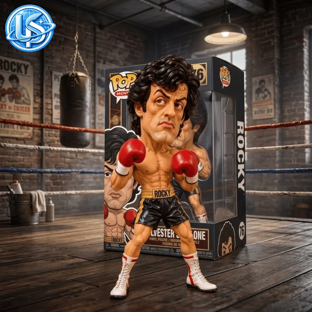Funko Pop! Rocky Balboa Sylvester Stallone Figure 12 Funko Pop! Rocky Balboa Sylvester Stallone Figure