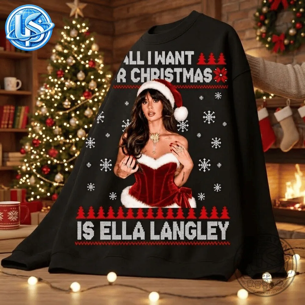 All I Want For Christmas Is Ella Langley Sweatshirt 2026 Special 10 All I Want For Christmas Is Ella Langley Sweatshirt 2026 Special