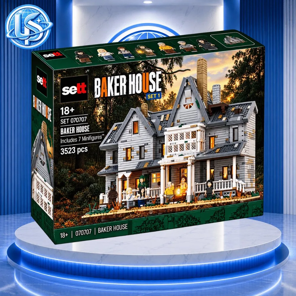 Baker House Set 1 Special Building Brick Set 7 Baker House Set 1 Special Building Brick Set