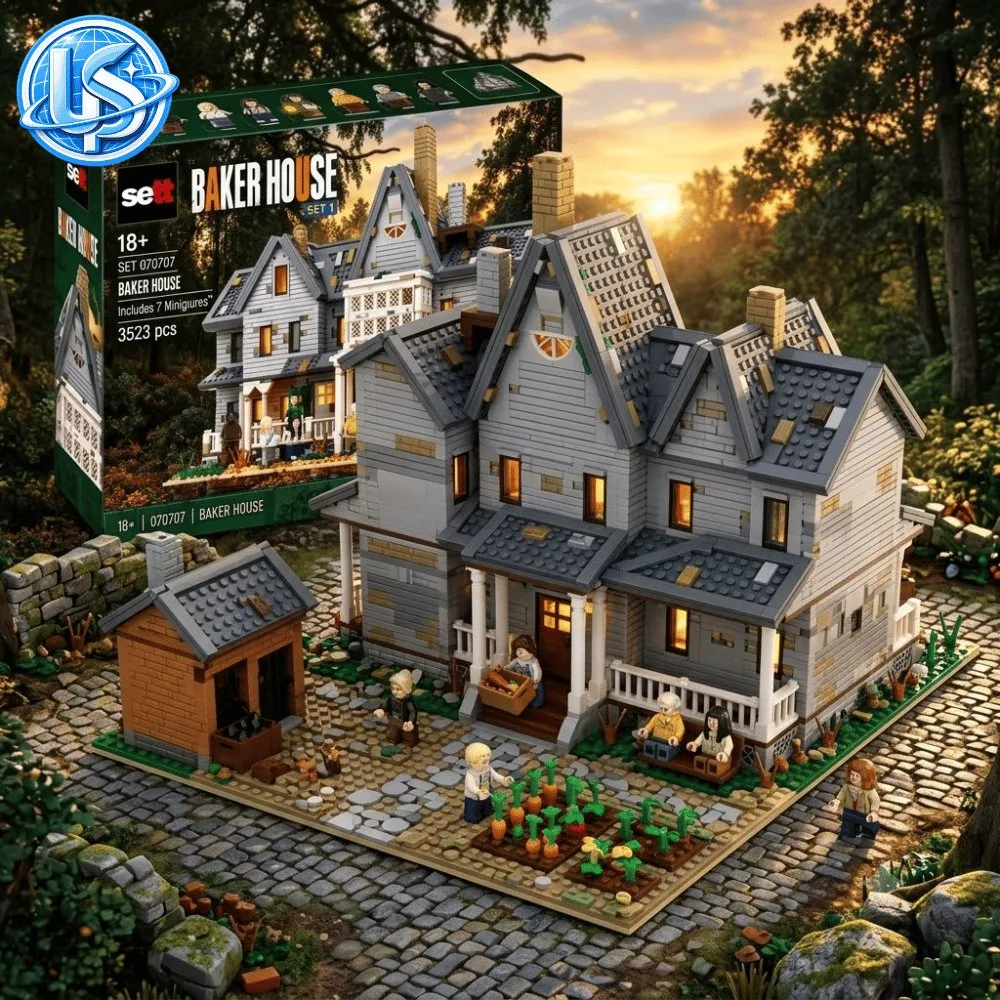 Baker House Set 1 Special Building Brick Set 10 Baker House Set 1 Special Building Brick Set