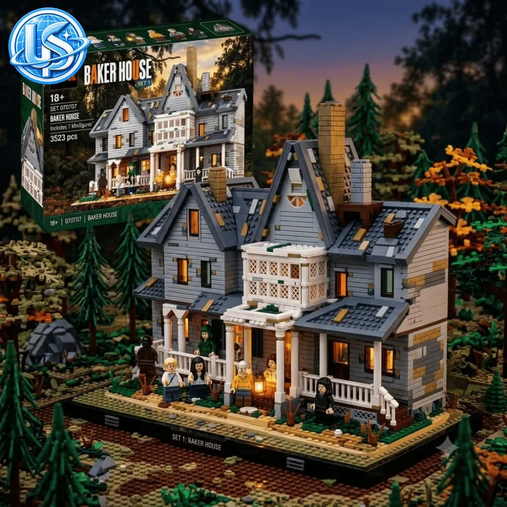 Baker House Set 1 Special Building Brick Set 12 Baker House Set 1 Special Building Brick Set