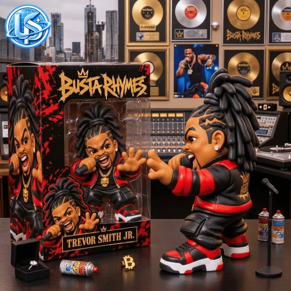 Busta Rhymes Trevor Smith Jr. Special Vinyl Figure 8 Busta Rhymes Trevor Smith Jr. Special Vinyl Figure