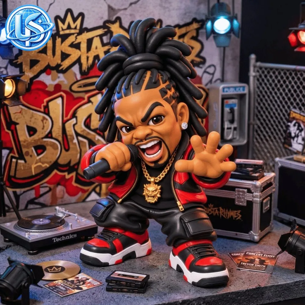 Busta Rhymes Trevor Smith Jr. Special Vinyl Figure 12 Busta Rhymes Trevor Smith Jr. Special Vinyl Figure