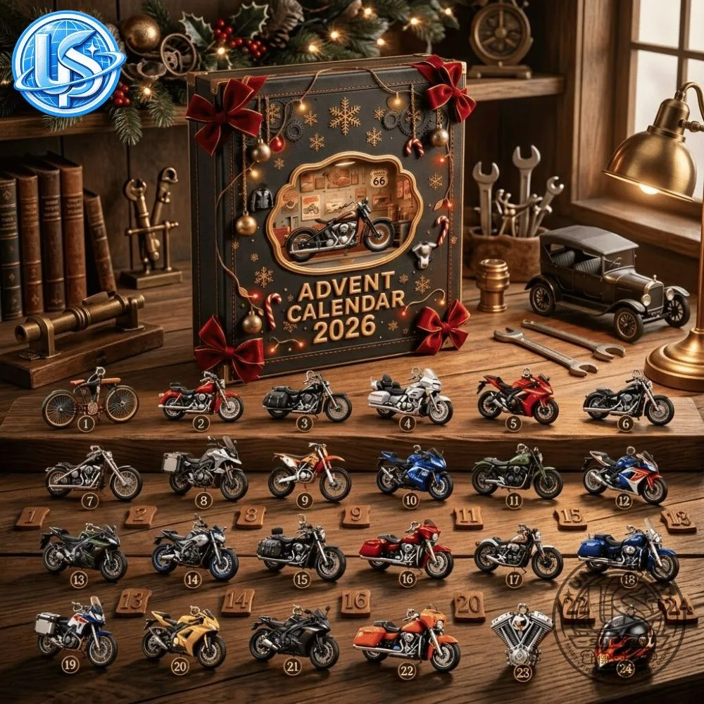 Motorcycle Christmas Advent Calendar 2026 Special 8 Motorcycle Christmas Advent Calendar 2026 Special