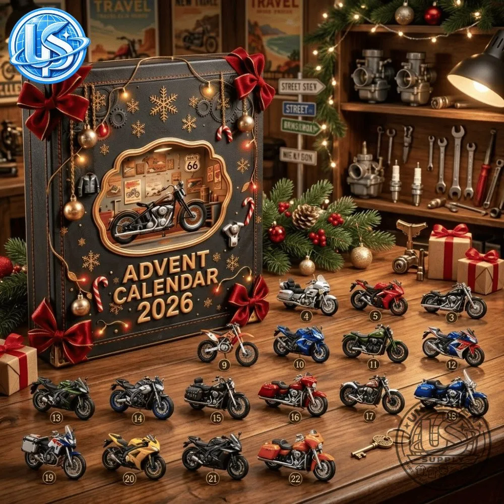 Motorcycle Christmas Advent Calendar 2026 Special 9 Motorcycle Christmas Advent Calendar 2026 Special