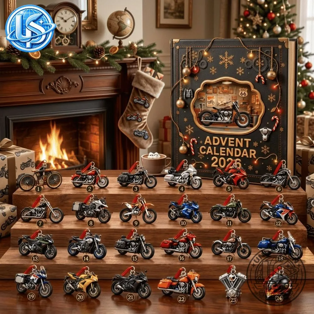 Motorcycle Christmas Advent Calendar 2026 Special 12 Motorcycle Christmas Advent Calendar 2026 Special