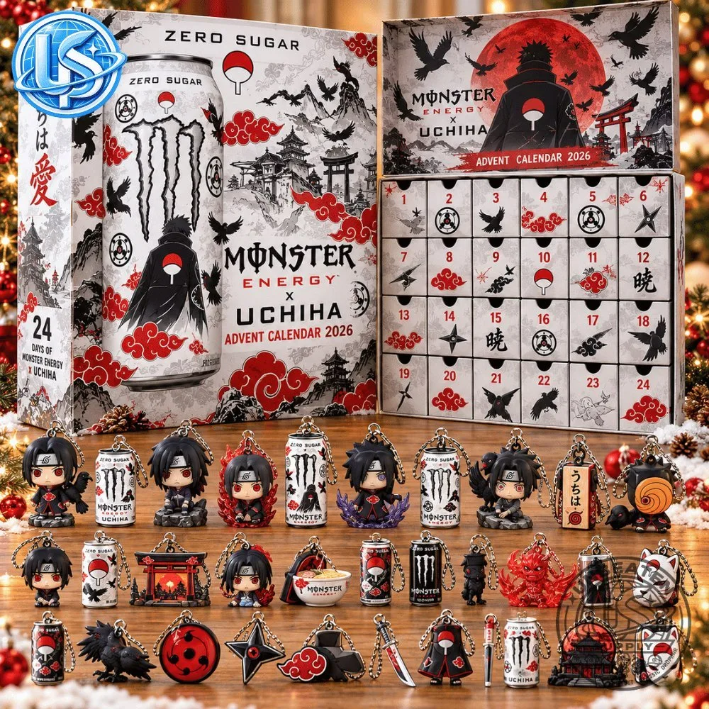 Monster Energy Zero Sugar x Uchiha (Naruto) Advent Calendar 2026