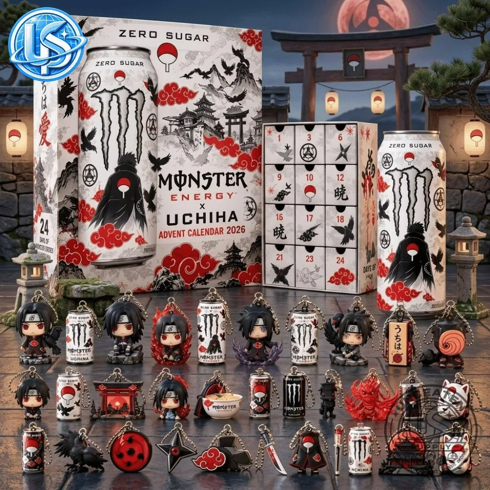 Monster Energy Zero Sugar x Uchiha (Naruto) Advent Calendar 2026 10 Monster Energy Zero Sugar x Uchiha (Naruto) Advent Calendar 2026