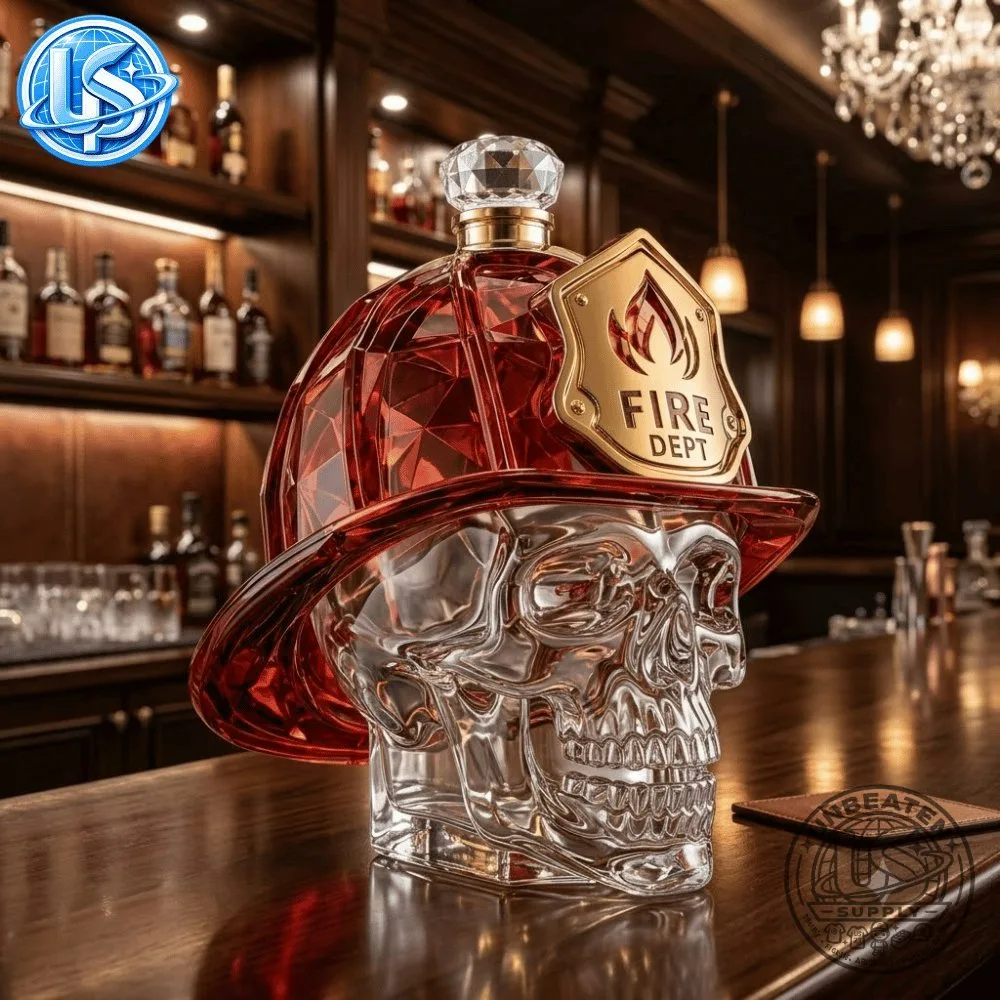 Fire Department Skull Helmet Glass Decanter Bottle 2026 Special 9 Fire Department Skull Helmet Glass Decanter Bottle 2026 Special 33