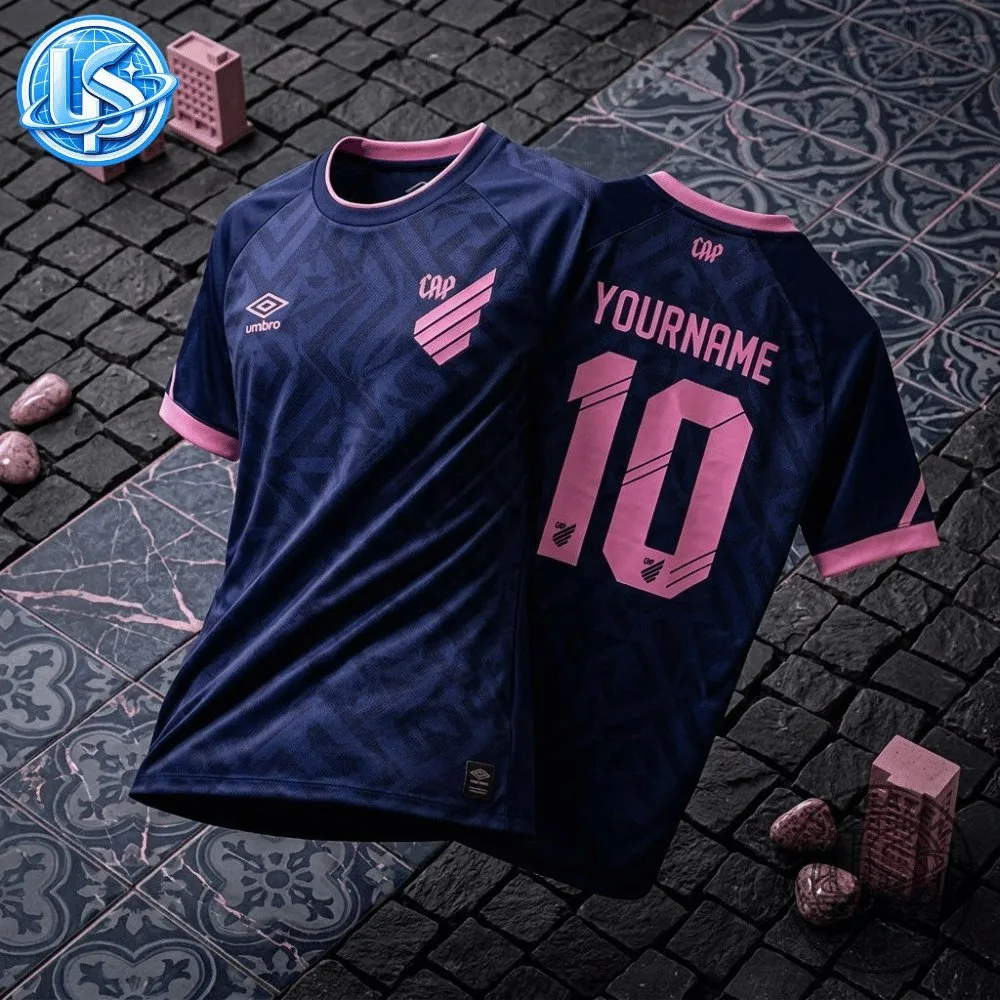 Umbro Athletico Paranaense & Santos 2026 Pink October Kits Jersey Shirt 9 Umbro Athletico Paranaense & Santos 2026 Pink October Kits Jersey Shirt